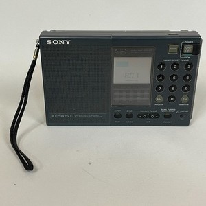 Récepteur Sony ICF-7600D Vintage – AM/FM, Bon état Général