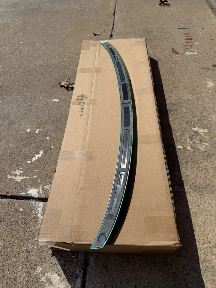 Se adapta a 21-25 BMW G22 Serie 4 G82 M4 Estilo Alerón de maletero ABS Pintado Verde Met Foto 2 de 4