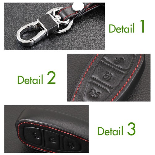 Replacement Key Case Car Protector Cover Shell Housing Black Practical - Picture 5 of 12