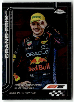 Topps Chrome 2025 Formel 1 No. 142 Max Verstappen Grand Prix Winner