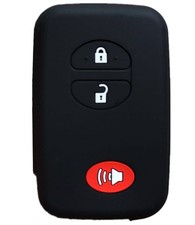 Silicone Key Cover Case Universal Smart Key Less Entry Remote Control Car Key