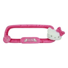 Hello Kitty Car Mirror Cover Licensed Decor Pink Plush Cushion Soft Throw Gift