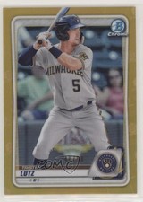 2020 Bowman Draft Chrome Gold Refractor 40/50 Tristen Lutz #BD-68 n1u