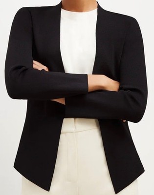 M.M LaFleur The Woolf Jardigan Black Women's Cardigan Size M