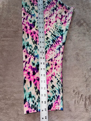 Pink Yoga Victoria’s Secret Women’s Leggings Floral Size Medium - Picture 9 of 9