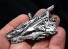 2.5" Shiny STIBNITE Cluster from Lianyungang, China — photo 3
