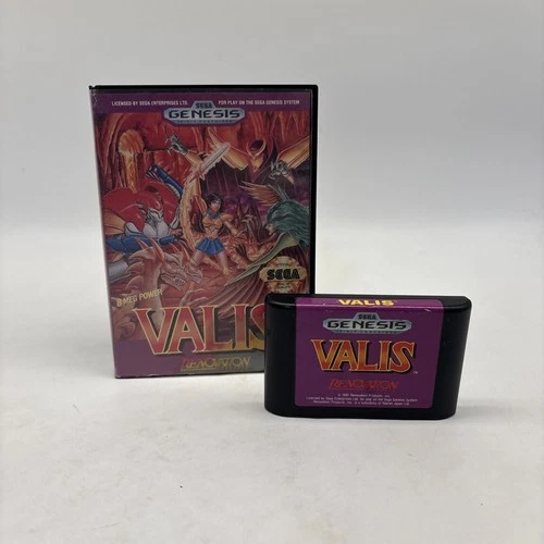 Valis (Sega Genesis, 1991) No Manual! Tested!