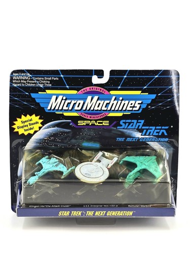 1993 Micro Machines Space Star Trek: The Next Generation Collection #3 New