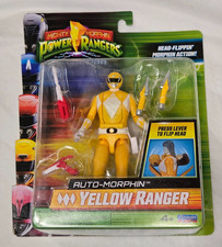 Mighty Morphin Power Rangers YELLOW RANGER Auto-Morphin Action Figure NEW