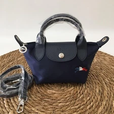 Longchamp Le Pliage Très Paris Limited Navy Shoulder Bag XS New Outlet From Japn