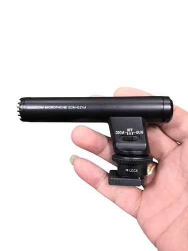 Used Sony ECM-GZ1M Gun Zoom Microphone Shotgun Mic for Alpha Handycam