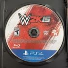 WWE 2K15 (Sony PlayStation 4, 2014) Disc Only