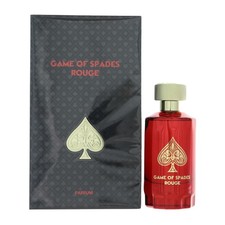 Game Of Spades Rouge by Jo Milano Box for Men 3.4 Oz Parfum Spray