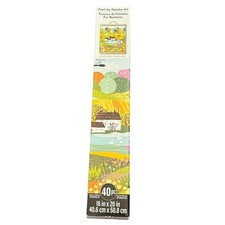 New Artist's Loft Canvas Paint-by-Number Kit 16 x 20 House Picture Intermediate