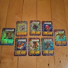 DIGIMON HOLO-Sammelkarten 8x Englisch