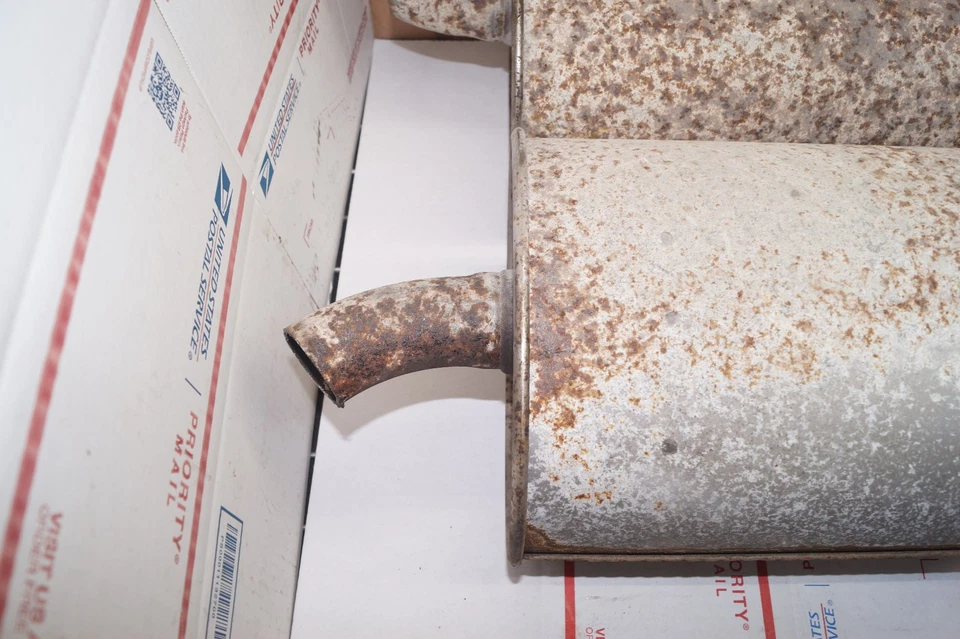 Ford Thunderbird 2005 3,9 L V8 silenciador de escape trasero juego de puntas cromadas diestro y derecho fabricante de equipos originales Foto 2 de 4