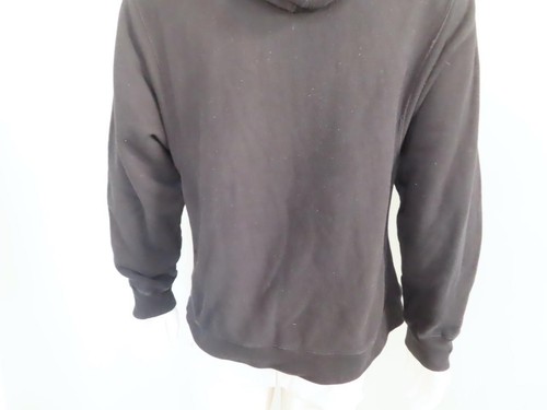 GUCCI Sudadera con Capucha Negra Logo/Tenis Bordada Para Hombre Talla M - Imagen 11 de 12