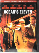 Oceans Eleven (DVD, Widescreen)  George Clooney Matt Damon Brad Pitt