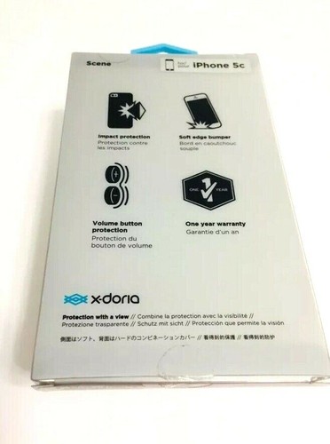 X-Doria Scene Case/Cover For Apple iPhone 5c Oj Rubber Bumper/Polycarbonate Back - Picture 2 of 6