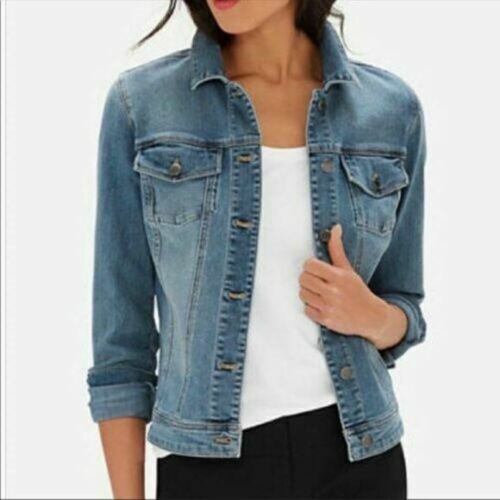 The Limited women's Cropped Jean Jacket 