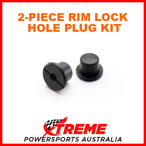PACK 2 MOTORCYCLE WHEEL RIM HOLE PLUGS KIT RUBBER PLUG OFF ROAD DIRT