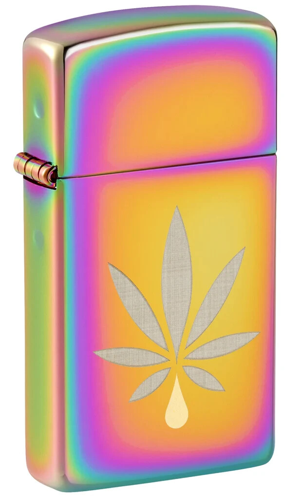 Zippo 48670, Лазерный 2-тональный дизайн, Компактная зажигалка, Многоцветная отделка, НОВАЯ