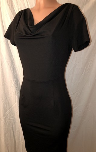 **Exclusive Midnight Black Event Dress~Size 8** - Picture 9 of 10