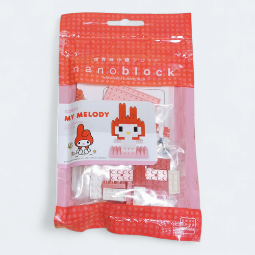 Nanoblock Sanrio MY MELODY Building Block Set NBCC_002 90+ pieces 2012 RARE