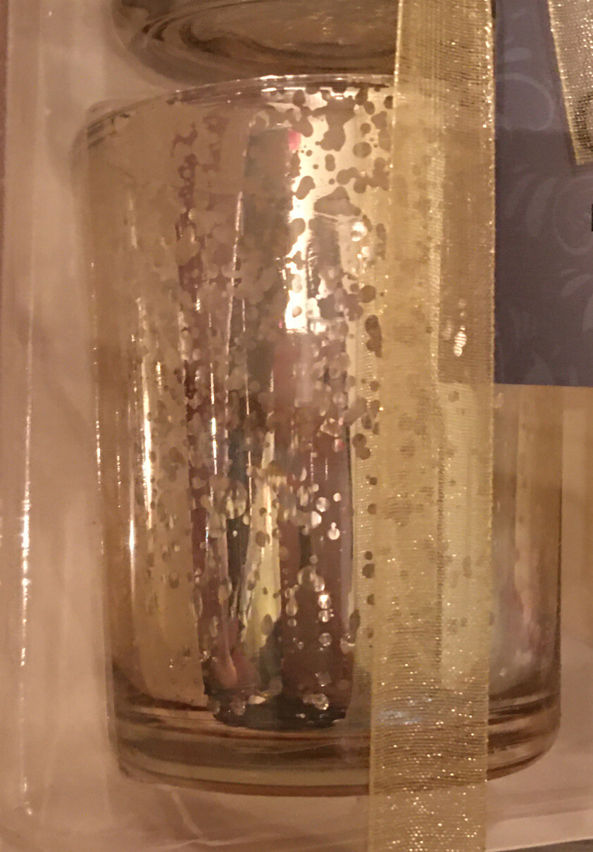 Sophia Elan Home Flameless Candle Gift Set Gold eBay