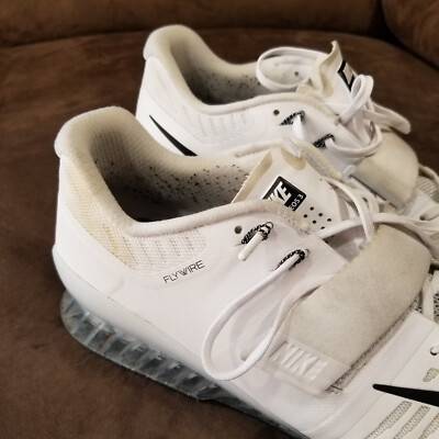 Size 16 - Nike Romaleos 3 White - 852933-100 | eBay