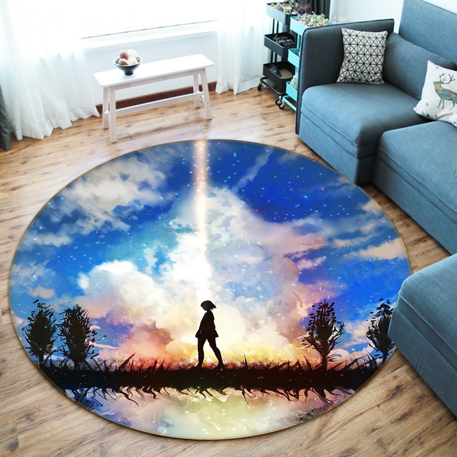 Japan A342 Wa Ni Mi Ki 3d Anime Zoe Carpet Photo Mat Rug Slip Non
