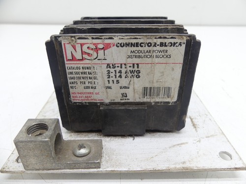 NSI Connector Blocks Amps Per Pole 115 600V Max UL486B - Picture 6 of 6