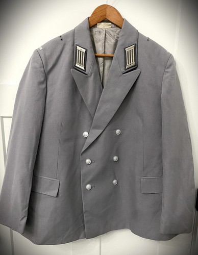 ORIGINAL EAST GERMAN DDR MILITARY UNIFORM TUNIC / DRESS - PARADE - LARGE - Picture 7 of 7
