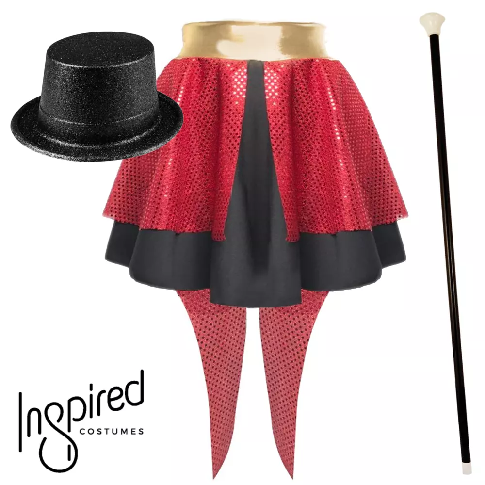 Ladies top hat clearance and tails fancy dress