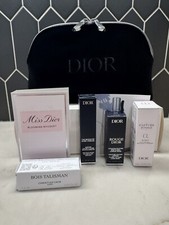DIOR Black Makeup Pouch  5 PC Makeup, Fragrance  Skincare Gift Set