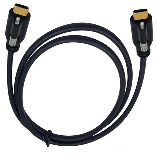 Wonderwires USB-C Male to USB-C 3.1 Male Data Charge Single Screw Panel Mount - Picture 4 of 10
