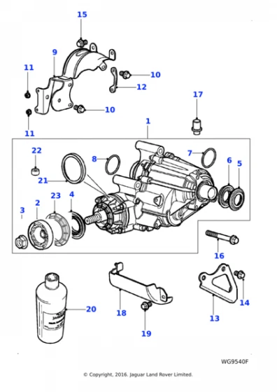 X type 2024 transfer case