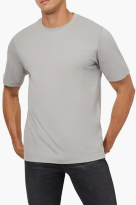 Theory L51354 Mens Grey Ryder Relay Jersey Tee Size S | eBay