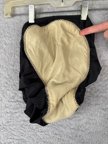 VINTAGE Canari Cycling Shorts Womens Large Black Danskin Nylon Spandex Blend - Picture 12 of 15