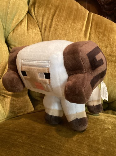 Minecraft Plüsch Widder gehörntes Schaf Happy Explorers Mojang Jinx Figur Stofftier