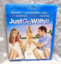 JUST GO WITH IT 2011 Blu-Ray + DVD Combo Pack ~ Adam Sandler / Jennifer Aniston