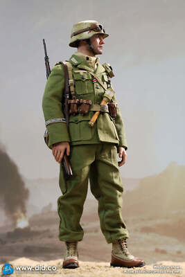 DID 1/6 WWII German Afrika Korps WH Infantry - Burk D80152 DID 1/6 WWII German Afrika Korps WH Infantry - Burk D80152
