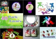 Tiana- 40 Party Favors Combo-Toys Birthday Prizes Pinata Pack Princess Frog