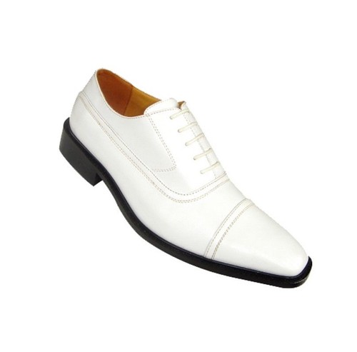 Men's Fashion Dress Shoes Faux Leather Oxfords #5738C Size 8.5 - 13 - Picture 7 of 7