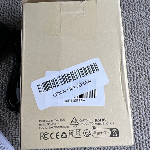 Tecknet Ergonomic Wireless Mouse TK-MS007 Black - Picture 9 of 12