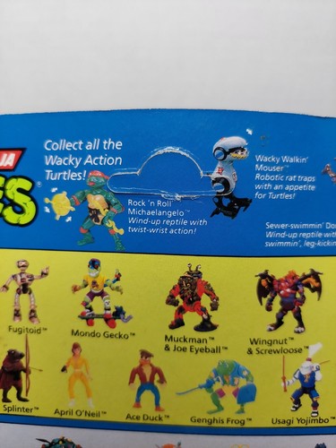 TMNT Ninja Turtles 1990 Triceraton MOC Unpunched Playmates - Picture 7 of 7
