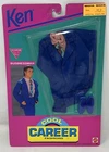 VTG Barbie Ken Cool Career Businessman 1992 Blue Suit Stripe Shirt Paisley Tie