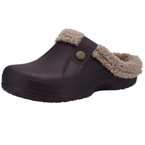 Asgard Winter Fur Furry Slippers for Men Outdoor Fashion Waterproof Plush Cotton