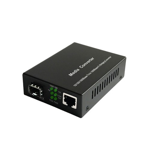 Gigabit 1 Optique 1 Émetteur-récepteur électrique SFP fibre optique sans module SFP - Photo 2/4