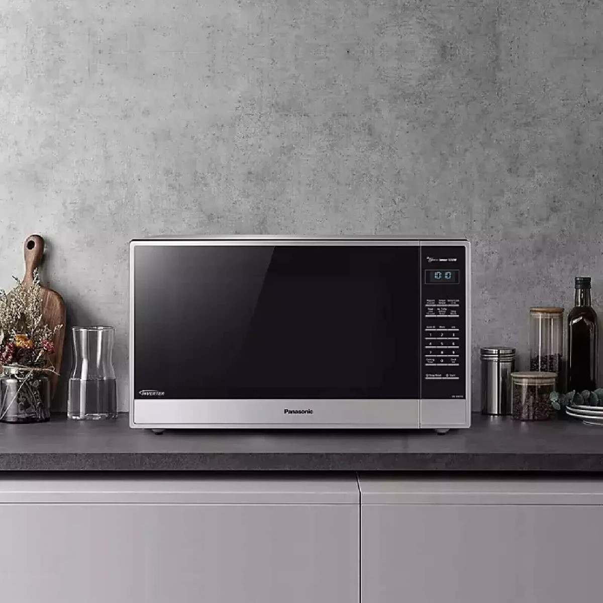 Panasonic 2.2 cu. ft. Stainless-Steel Microwave Oven With